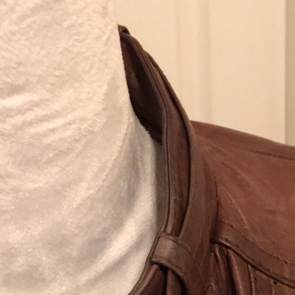 Brown Bomber Jacket - image 3